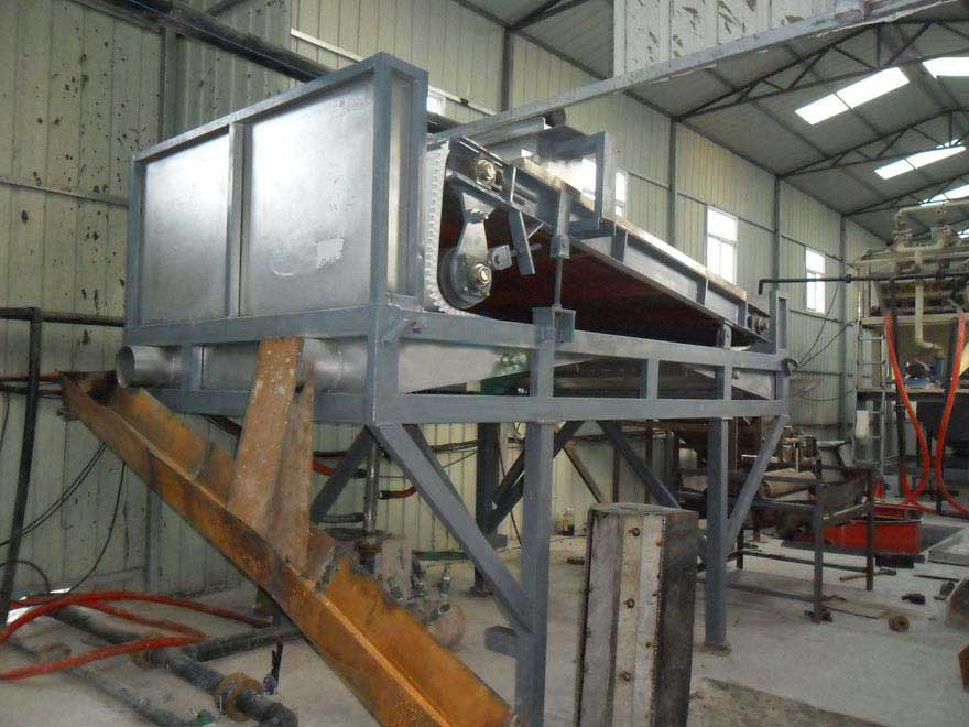 平板式除鐵機使用現場